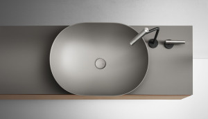 Подвесной умывальник с ящиками