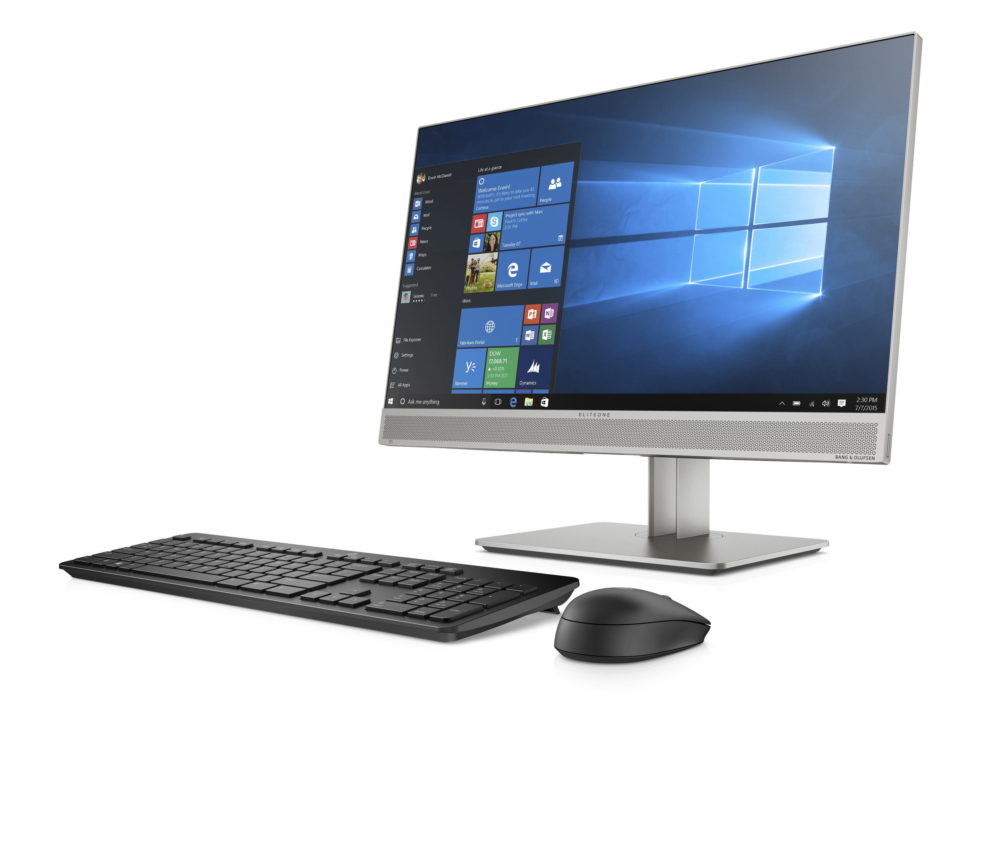 7AC09EA#ACB eliteone 800 g5 aiont healthcare 23.8"(1920x1080 ips)/touch/intel core i5 9500(3ghz)/8192mb/256ssdgb/dvdrw/wifi/war 3y/w10pro + usbkbd&mouse healthcare edition HP Santreyd  - Вид №4