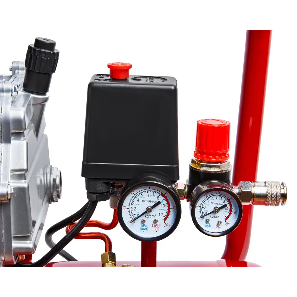 Компрессор сетевой поршневой масляный Elitech КМЛ 300-24, 24 л 240 л/мин STLM-2205675 - Вид №6