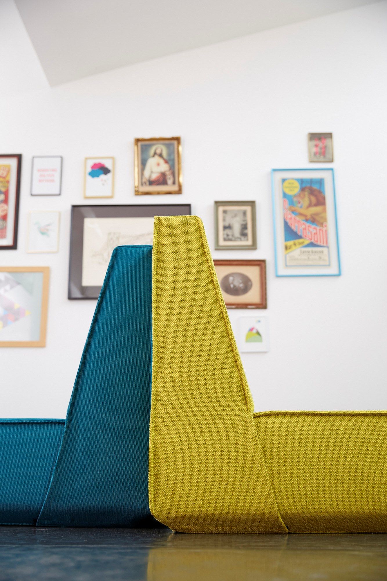 2-местный модульный тканевый диван Cubit by Mymito ARCH-00132467 - Вид №29