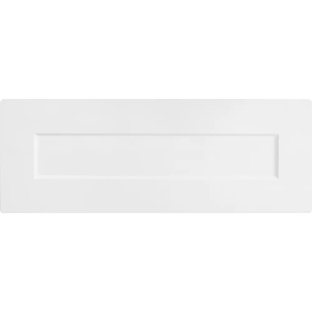 Фасад кухонного шкафа Ньюпорт 44.7x16.7 см KONSENSA МДФ цвет белый Ньюпорт белый STLM-2130331 - Вид №1