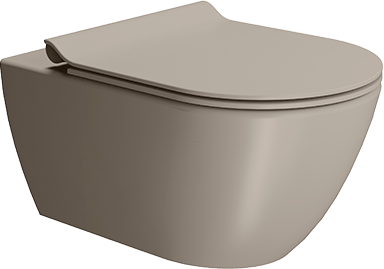 881505 Подвесной унитаз настенный Бежевый GSI ceramica  Италия  - Вид №1