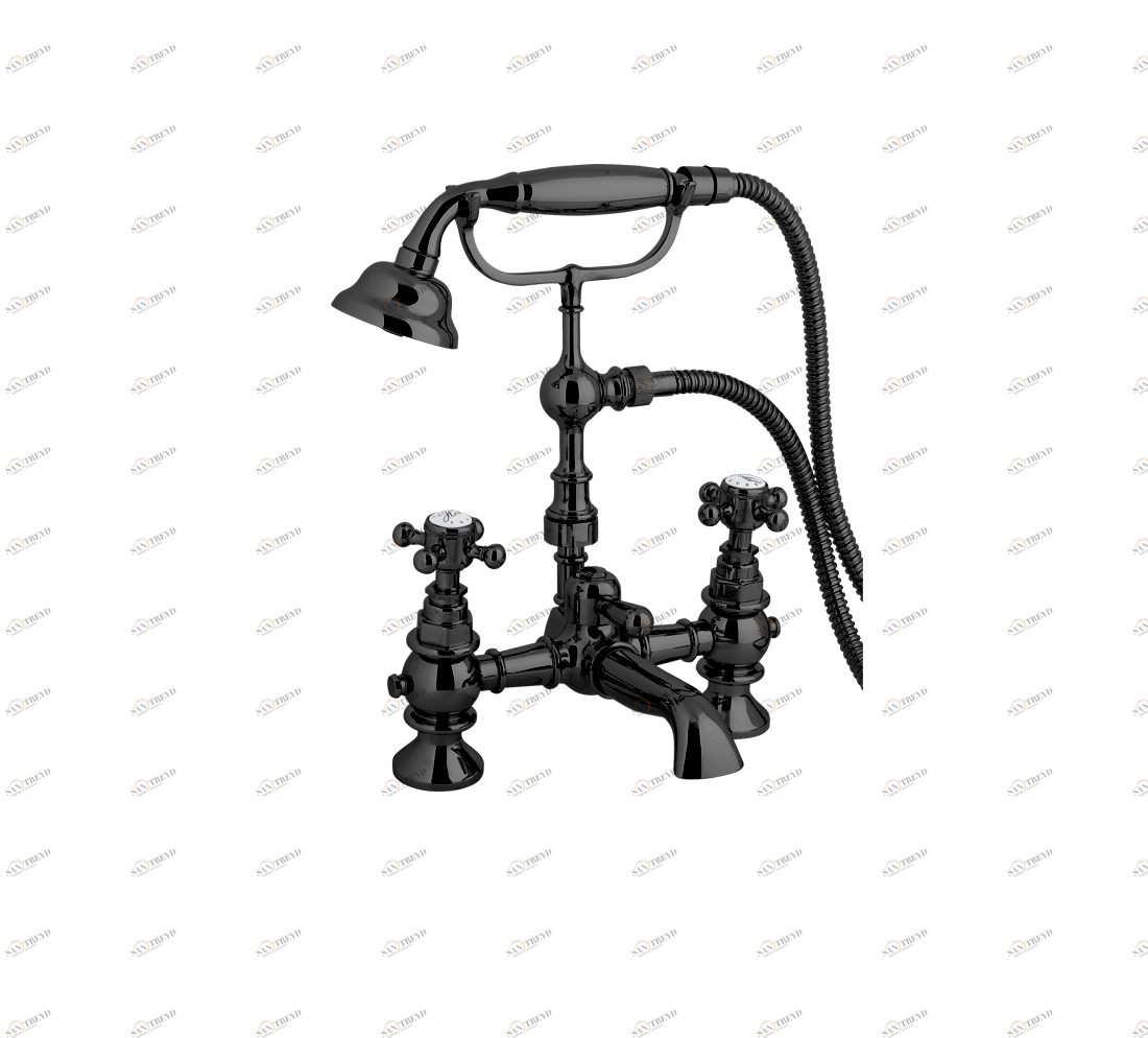 Gentry Home Центр смесителя для раковины до центра два отверстия под смеситель мм Antique Dark nickel GH103067