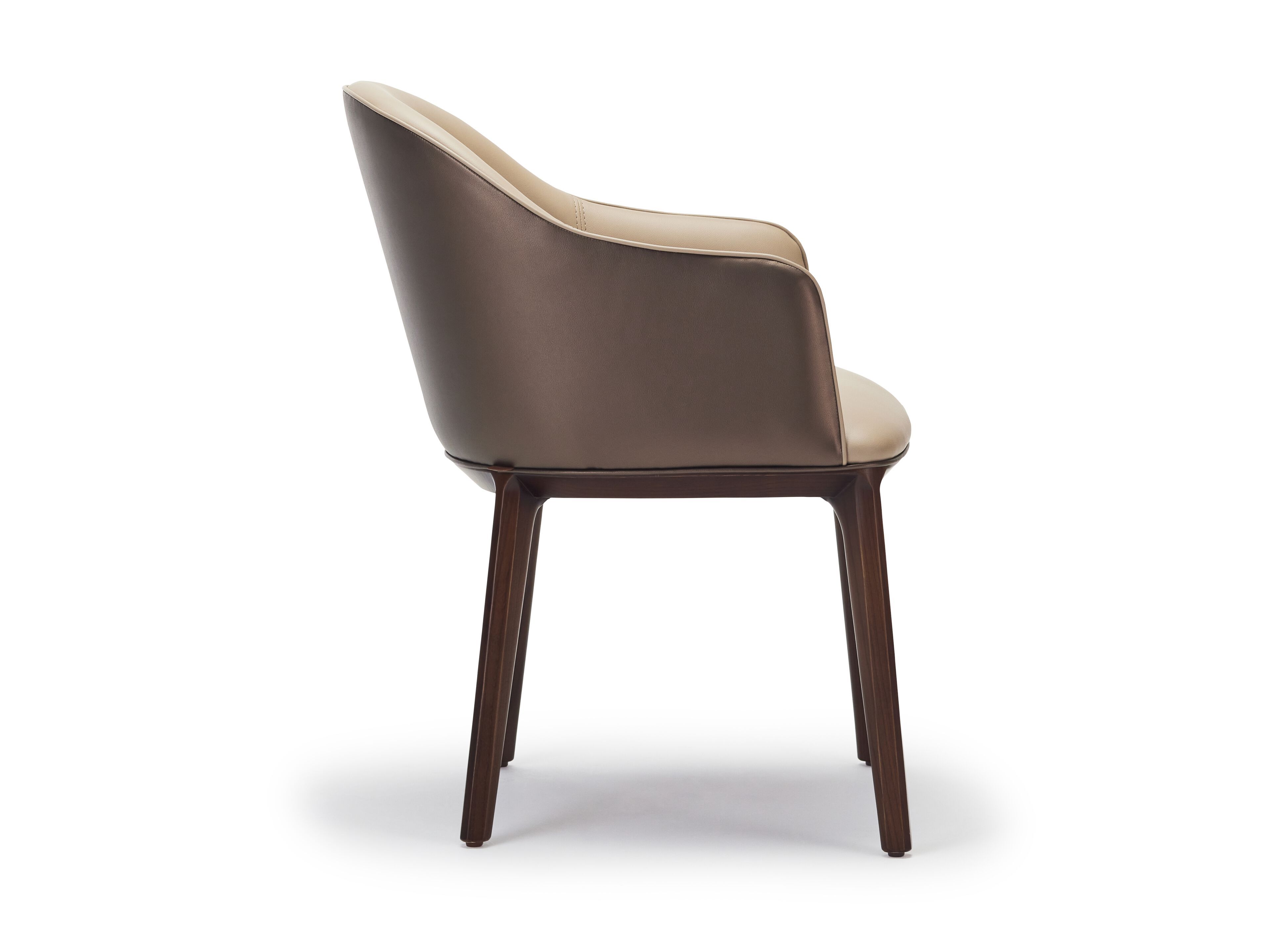 Кожаный стул с подлокотниками Papell Design гостиница ARCH-00132284 - Вид №1