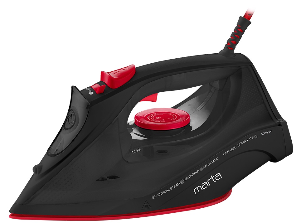 9058698 Утюг MARTA MT-IR1159A черный STDN-0121146