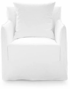 Gervasoni Кресло со съемным чехлом с подлокотниками Ghost