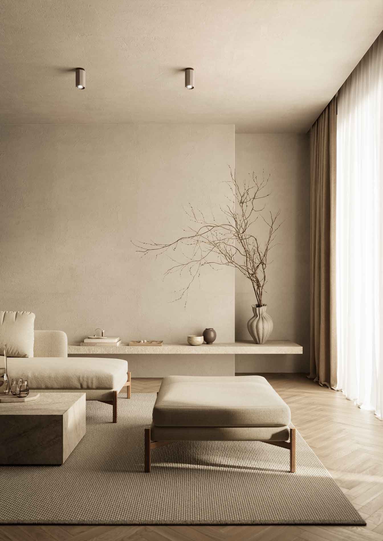 Керамический светодиодный потолочный светильник Il Fanale Dune ARCH-00031537 - Вид №2