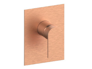 Встраиваемый однорычажный смеситель для душа с пластиной