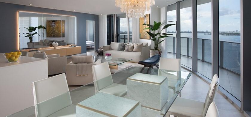 MORADA Прямоугольный обеденный стол из стекла и каррарского мрамора  Atlas dt  - Вид №3