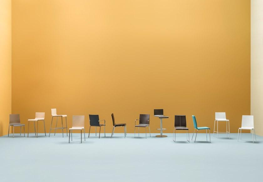 Pedrali Мягкий поворотный стул Kuadra sun-id-1397985 - Вид №2