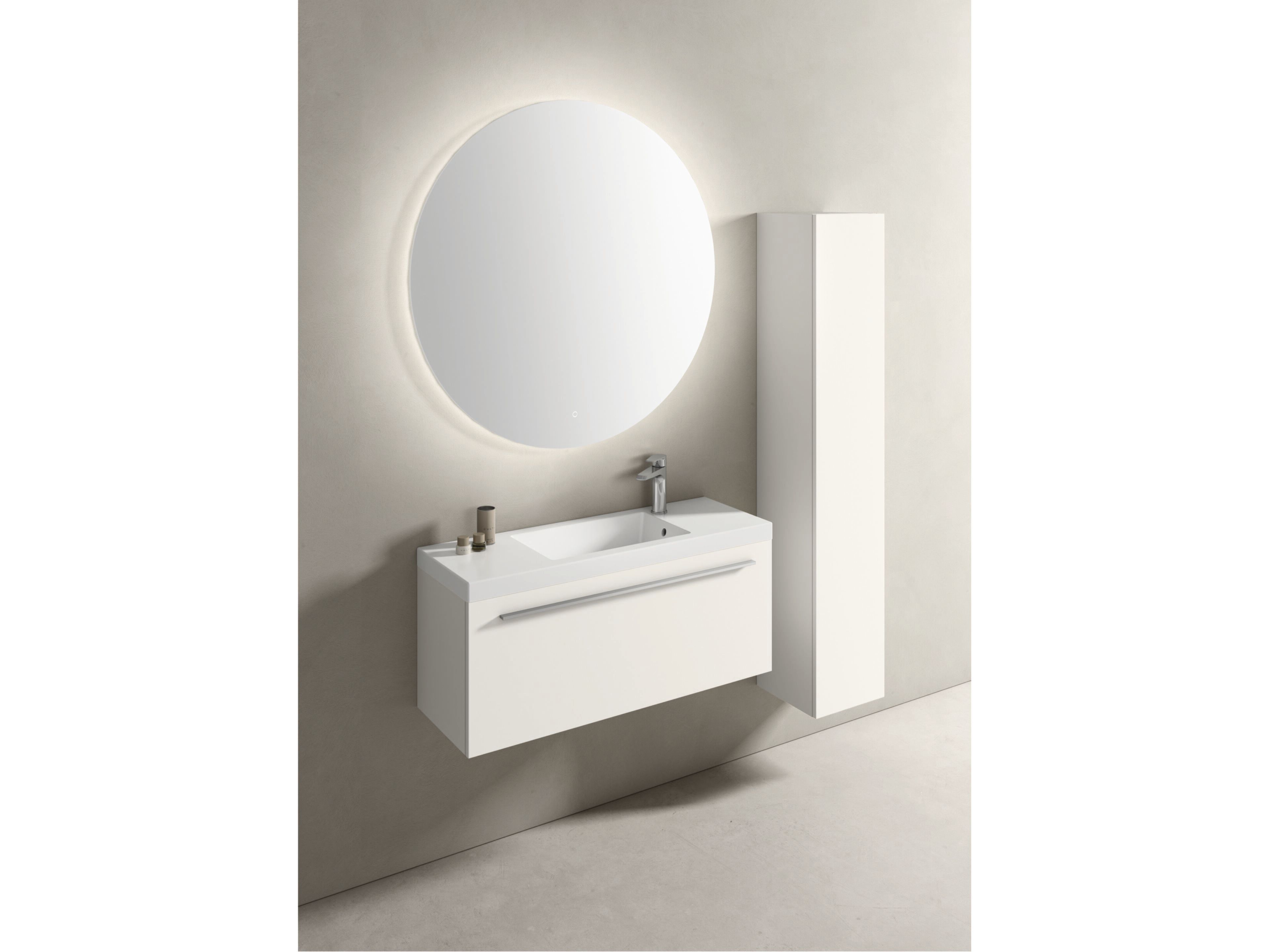 Подвесной шкаф для умывальника с настенным креплением Gruppo Geromin Slim Plus ARCH-00144438