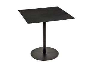 Квадратный стальной журнальный столик с порошковым покрытием