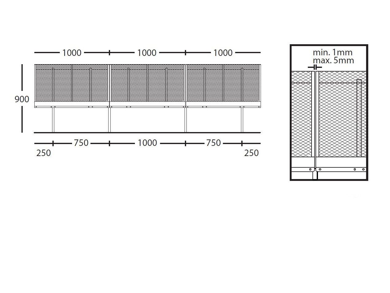 Стальная скамья со спинкой BD Barcelona CATALANO ARCH-00110030 - Вид №12
