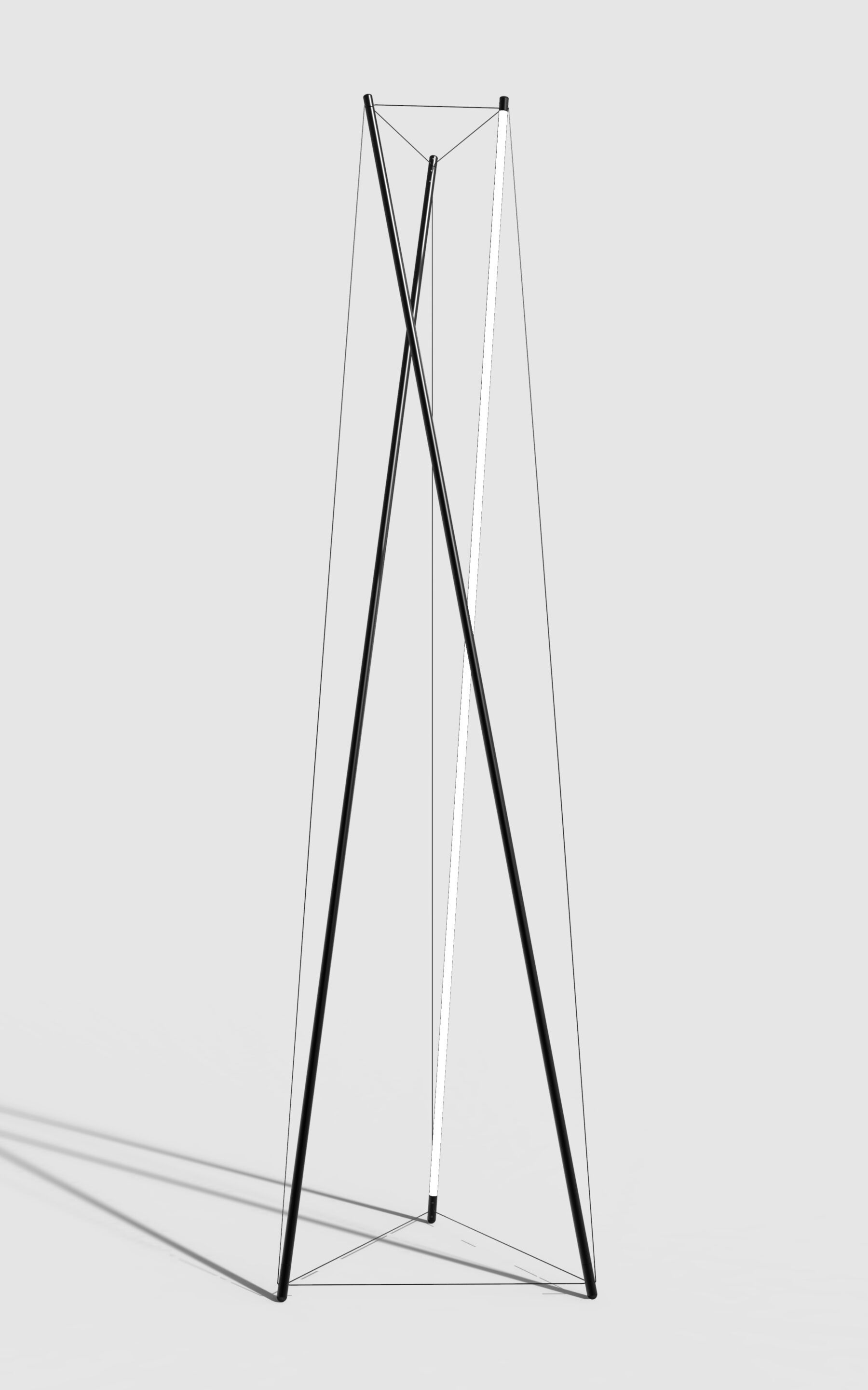 Экструдированный алюминиевый светодиодный торшер Martinelli Luce TENSO ARCH-00139751 - Вид №6