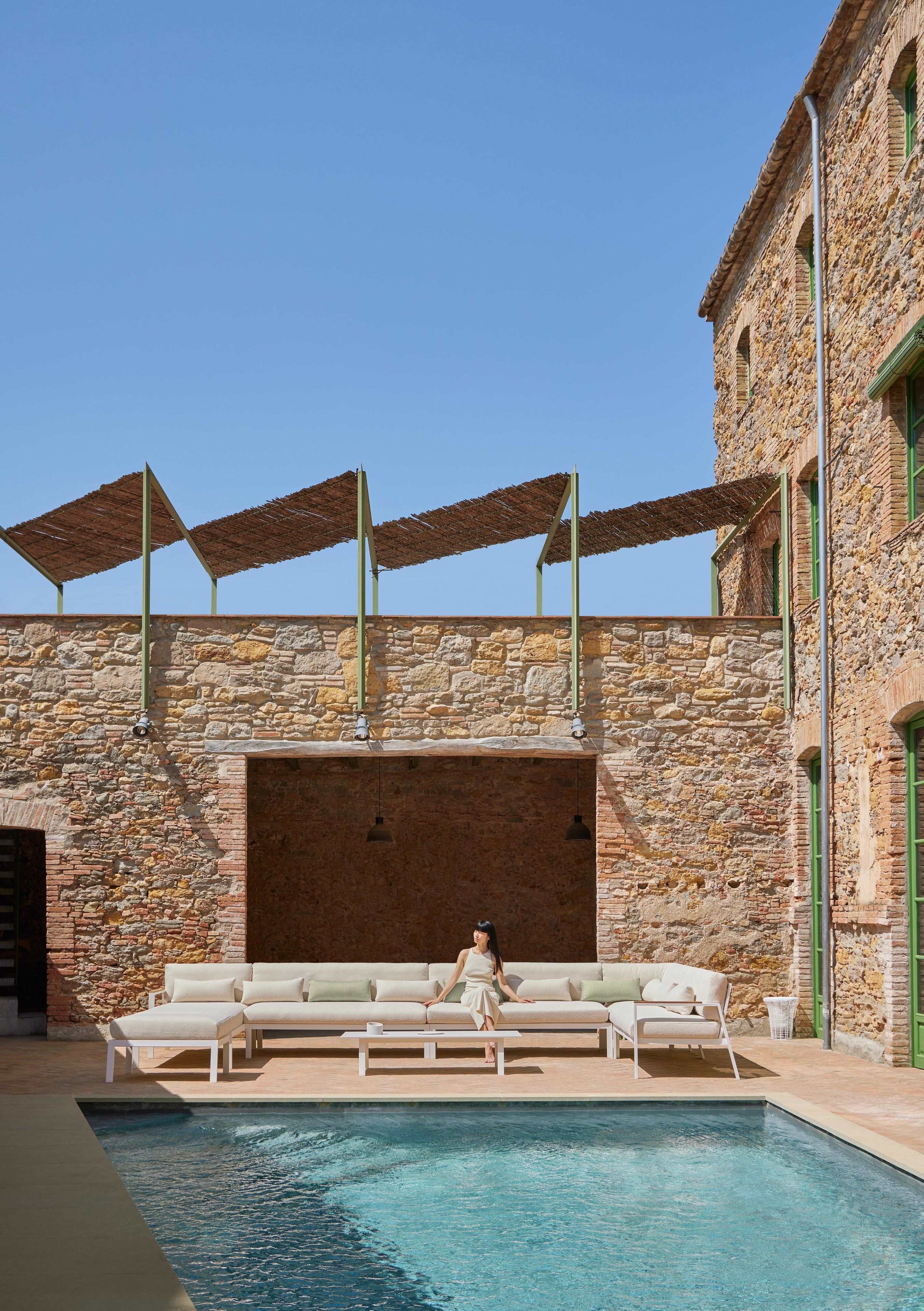 Алюминиевый модульный садовый диван для контракта GANDIABLASCO Timeless ARCH-00048821 - Вид №6