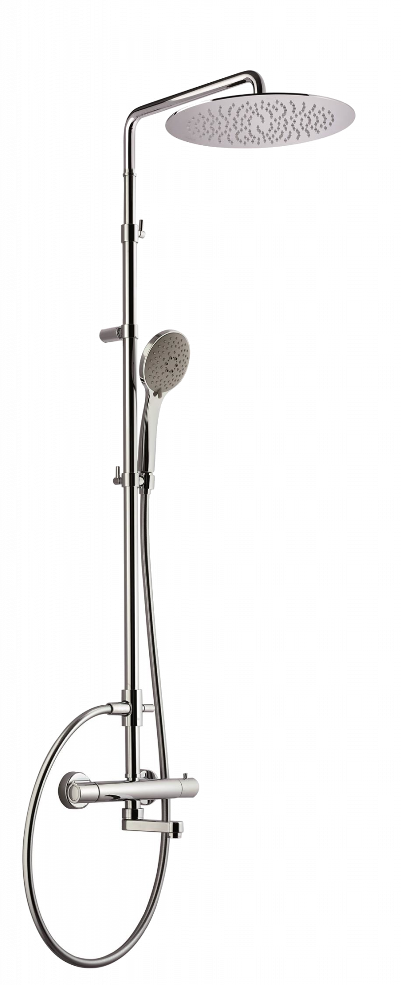 00-1971-N-CR CARIMALI Rigoletto телескопическая с изливом, душевая лейка MySlim 