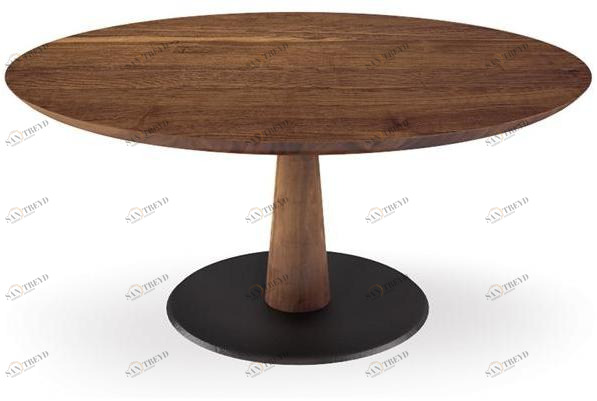 Oliver B. Круглый деревянный стол Oliver b. casa sun-id-1420839