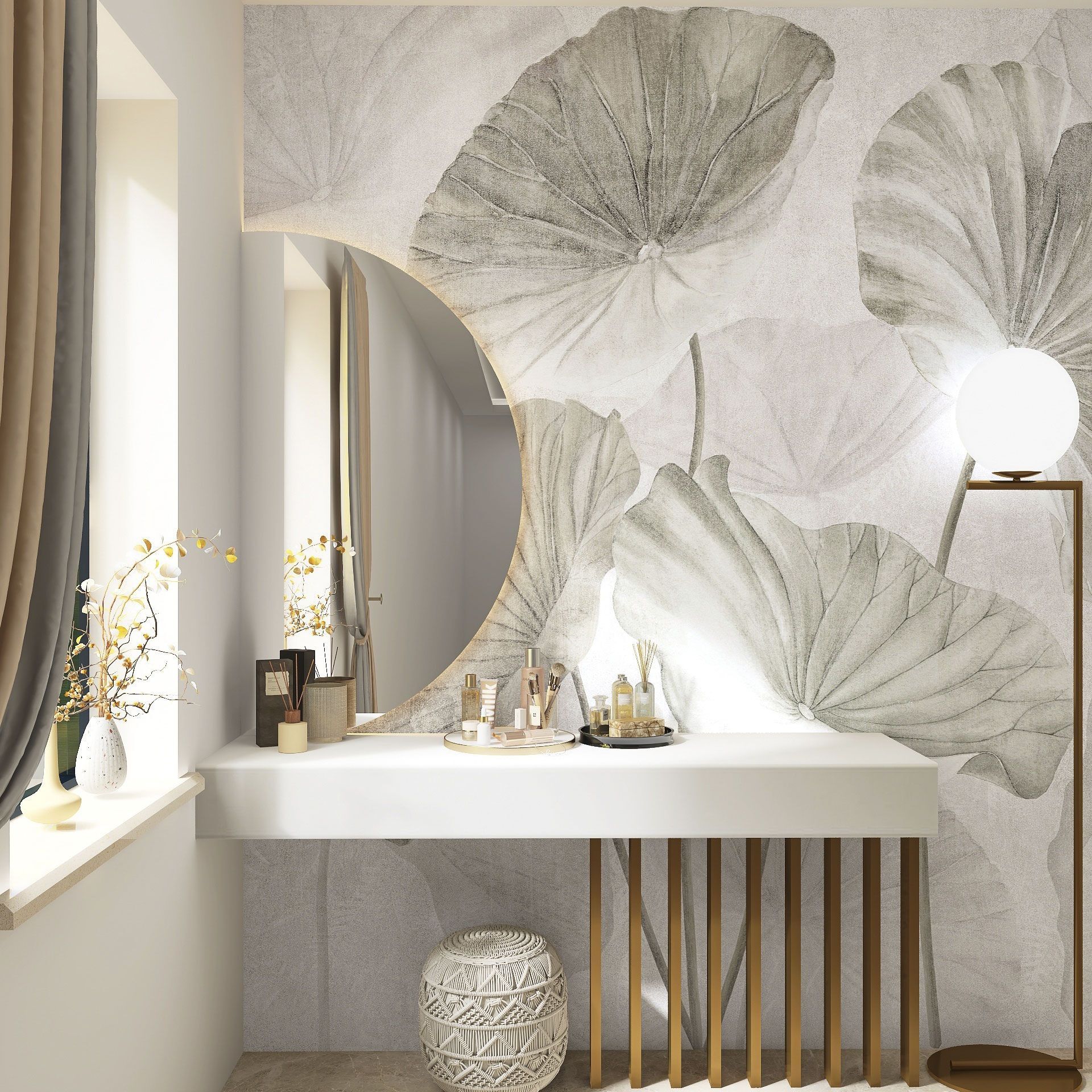 Обои с цветочным узором Rimura 2023 ARCH-00031877 - Вид №1