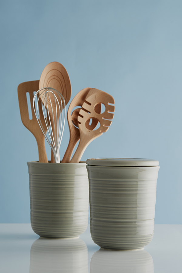 2002.085 Банка для хранения william mason, 1 л, серая Mason Cash  - Вид №1