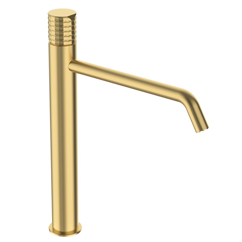 75511757 PREMIUM Матовый золотой XXL Умывальник Смеситель Матовое Золото GRB MIXERS Aura