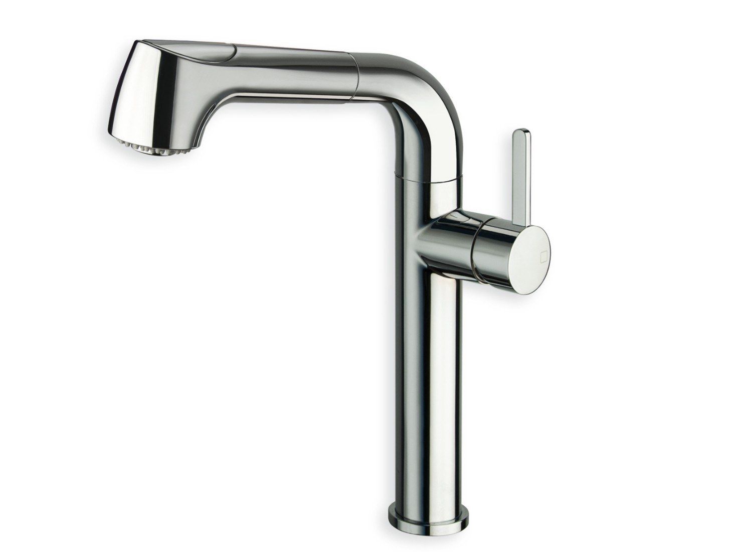 Однорычажный смеситель для кухни с выдвижным ручным душем CRISTINA Rubinetterie кухня-Contemporary Collection ARCH-00034511 - Вид №1