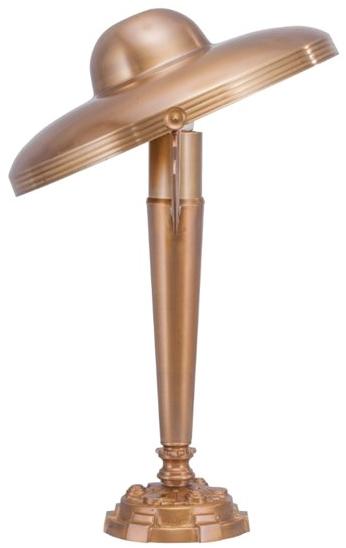 Patinas Lighting Настольная лампа из латуни с прямым светом Manhattan sun-id-1351737 - Вид №1