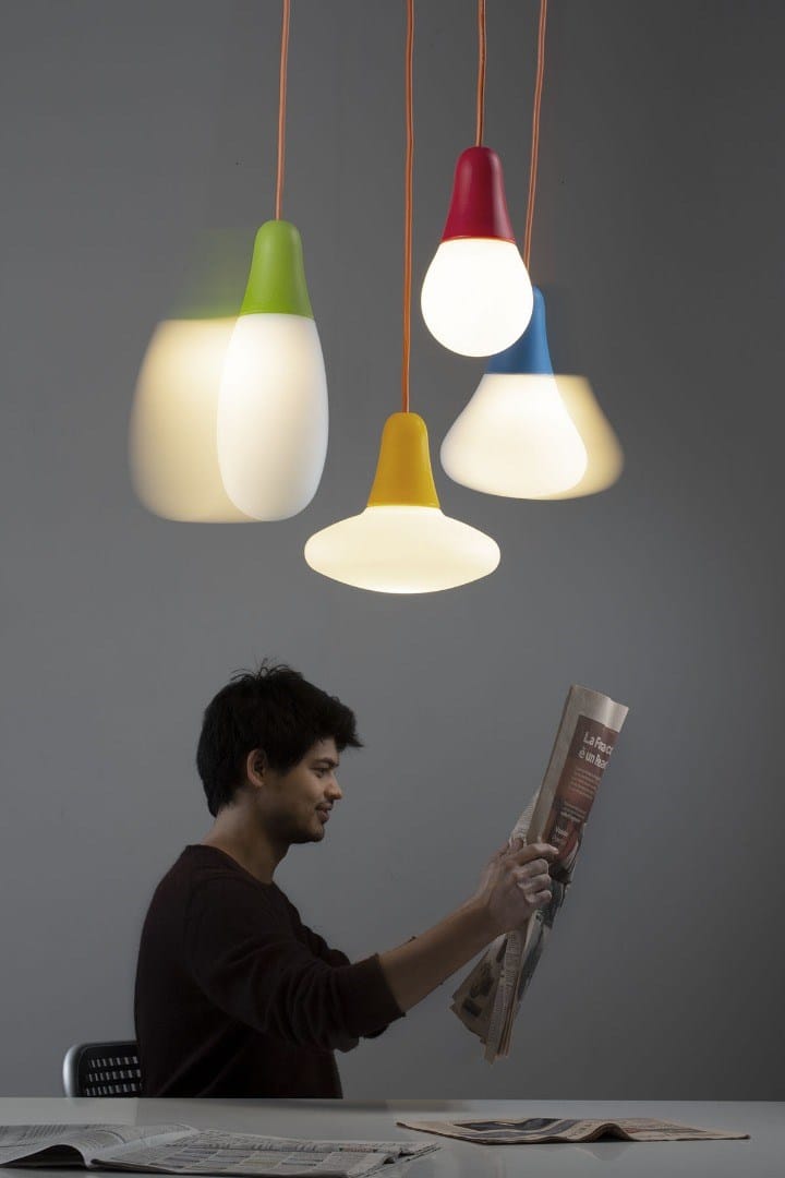 Подвесной светильник из полиэтилена Martinelli Luce CIULIFRULI ARCH-00087790 - Вид №9