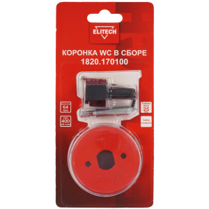 Коронка Elitech 1820.170100 9186981