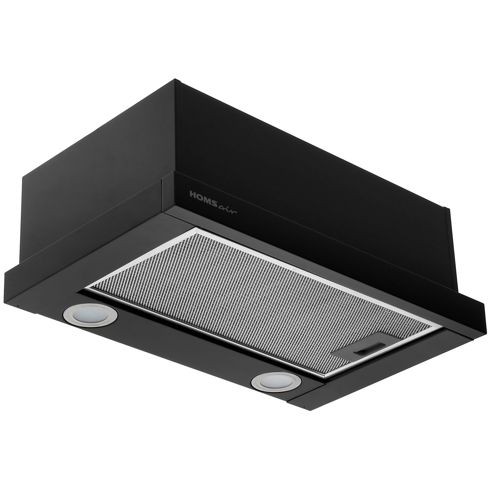 8160080 Вытяжка телескопическая HOMSair FLAT 50 черный/черный STDN-0039778