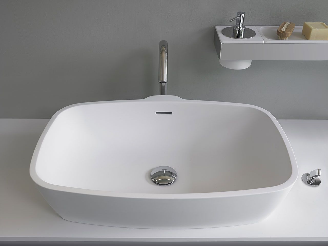 Прямоугольная столешница из Cristalplant® Agape Normal ARCH-00097999