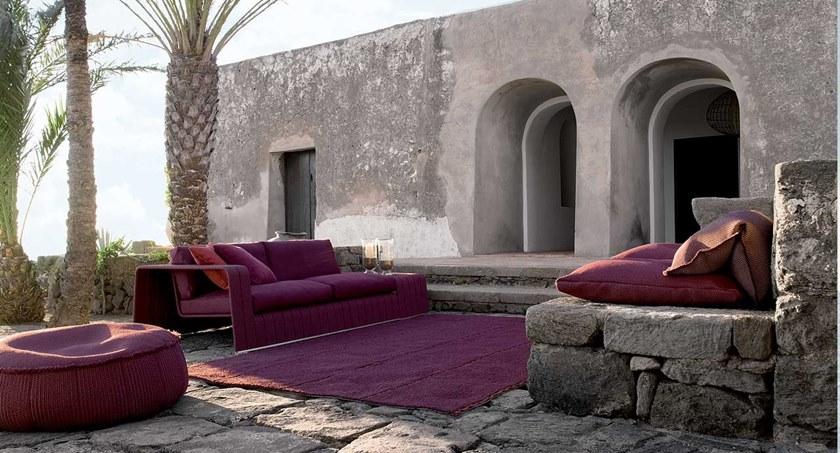 Paola Lenti 4-местный тканевый садовый диван Frame sun-id-1477078 - Вид №5