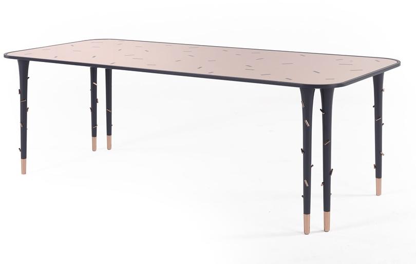 JCP UNIVERSE Прямоугольный стол из лакированного дерева sun-id-1445610 - Вид №1