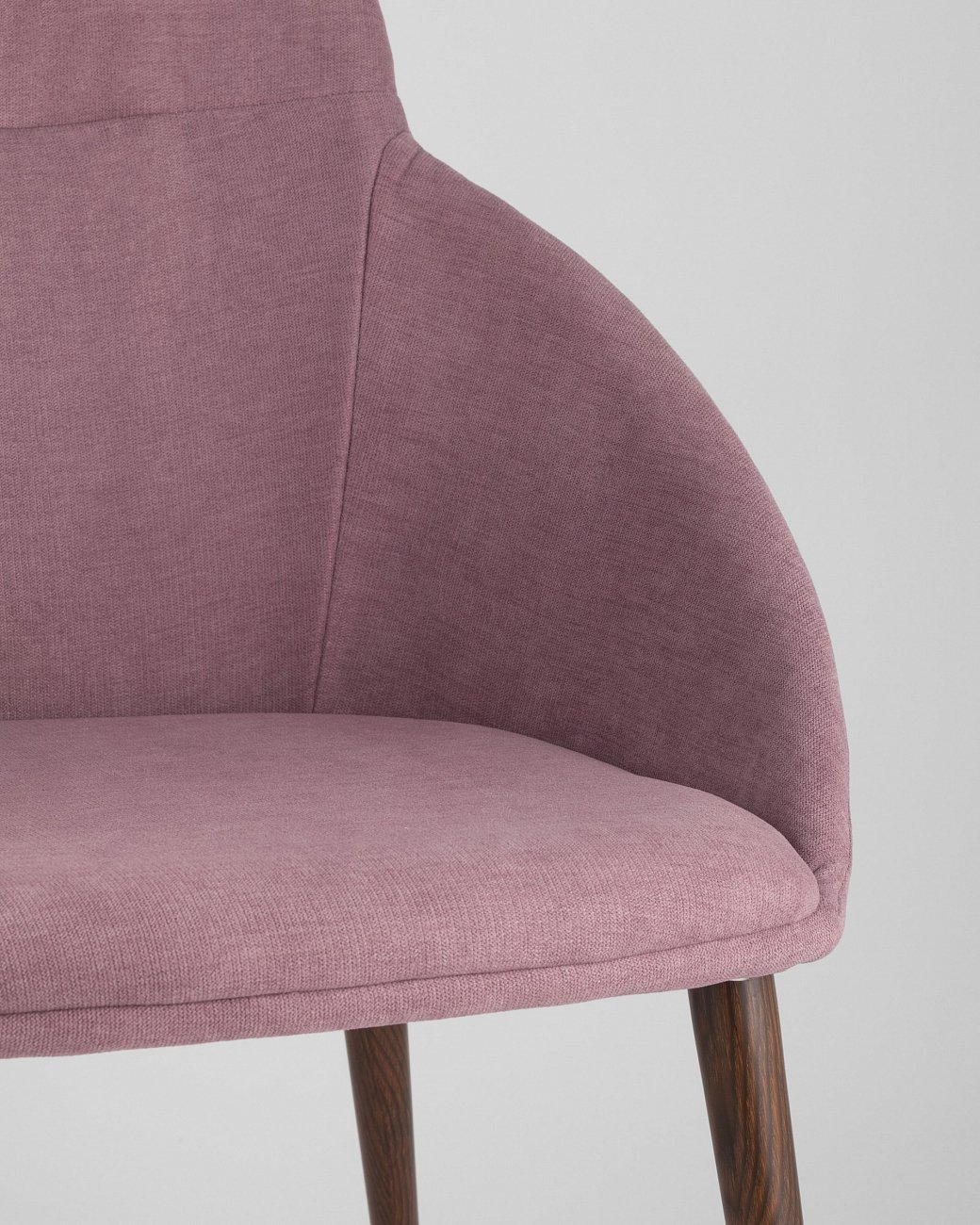 Стул со спинкой и подлокотниками розовый "Квини" STOOL GROUP ДИЗАЙНЕРСКИЕ, ИНТЕРЬЕРНЫЕ 00-3946220 Розовый  - Вид №7