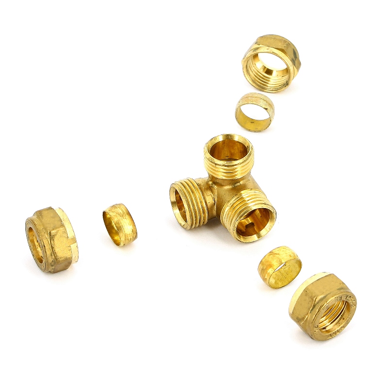 Тройник обжим трехплоскостной TIEMME 22х15х15 1000198 - Вид №4