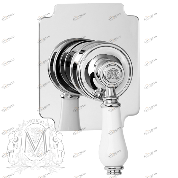 Смеситель MIGLIORE Ermitage ML.ERM-7030.BI.CR скрытого монтажа для душа, хром 