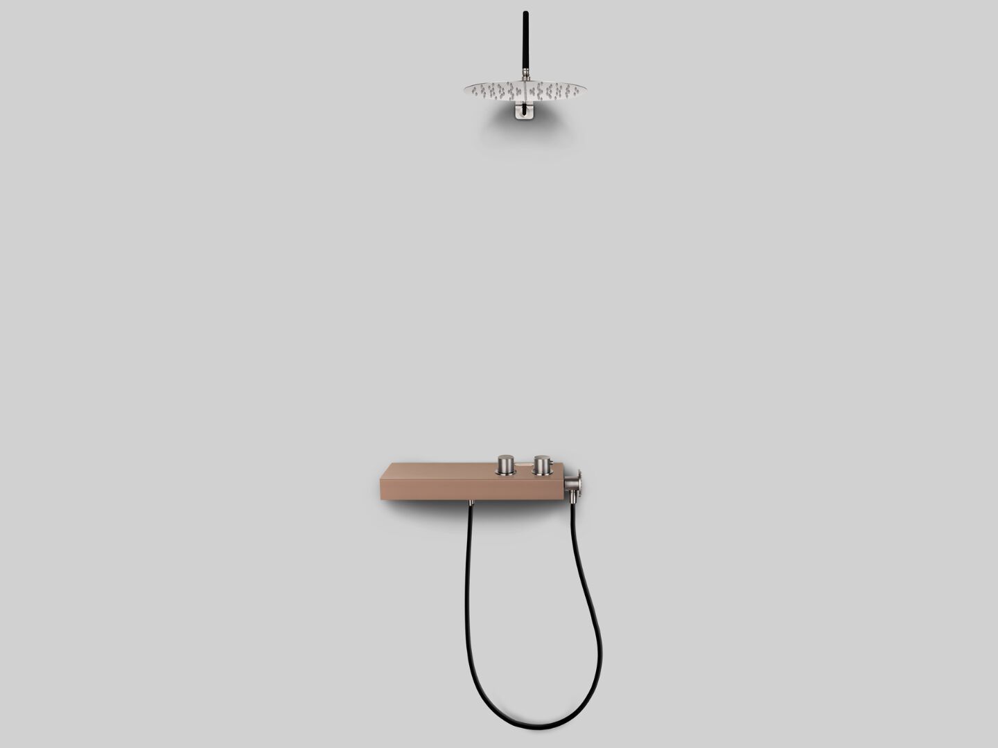 Набор для душа из нержавеющей стали с душем и ручным душем Cropelli Alyssia ARCH-00132281 - Вид №34