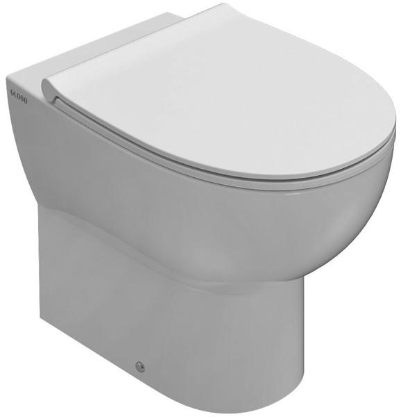 Md001/002/003/004 bi Приставной унитаз напольный Белый Ceramica Globo 4ALL Италия - Вид №2