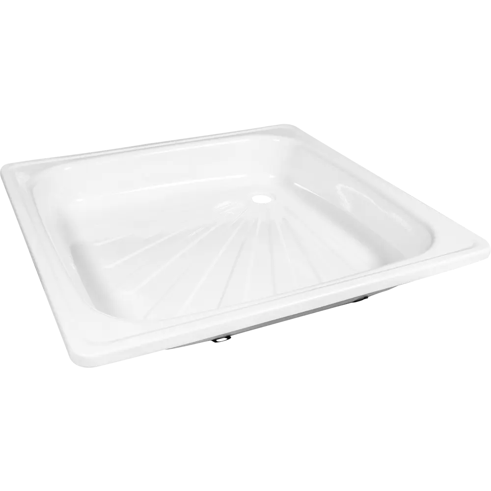 Santreyd Квадратный душевой поддон 90×90 см с антискользящим покрытием 11825112 Стальной STLM-0001512