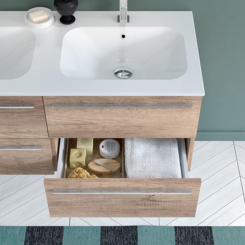 Gruppo Geromin Двойная тумба под умывальник с ящиками Change sun-id-1370410 - Вид №3