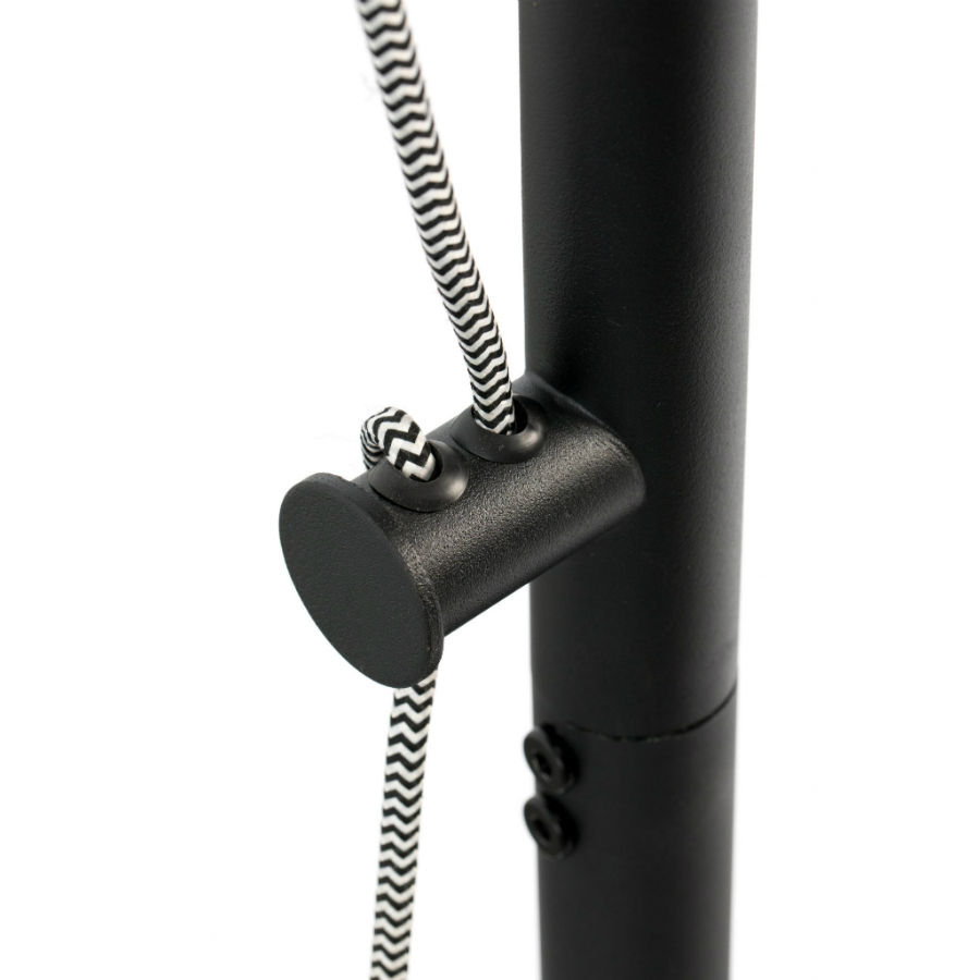 Лампа напольная Tokio, черная White Label Living 5100079 - Вид №7