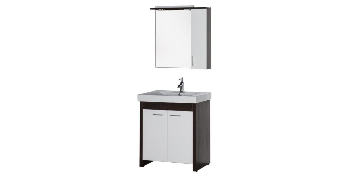 Комплект мебели Aquanet Тиана 70 венге 00183674 - Вид №2