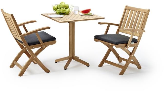 solpuri Складной садовый стул из тикового дерева с подлокотниками Windsor sun-id-1426346 - Вид №4