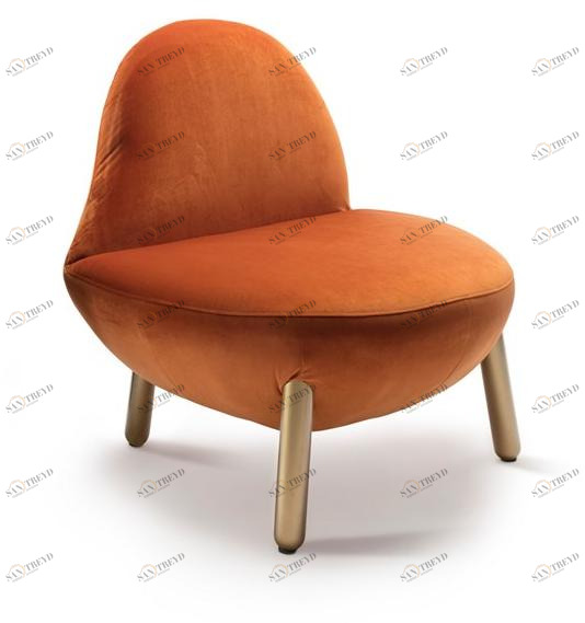 Scarlet Splendour Кресло обитое бархатом Cirrus sun-id-1448363