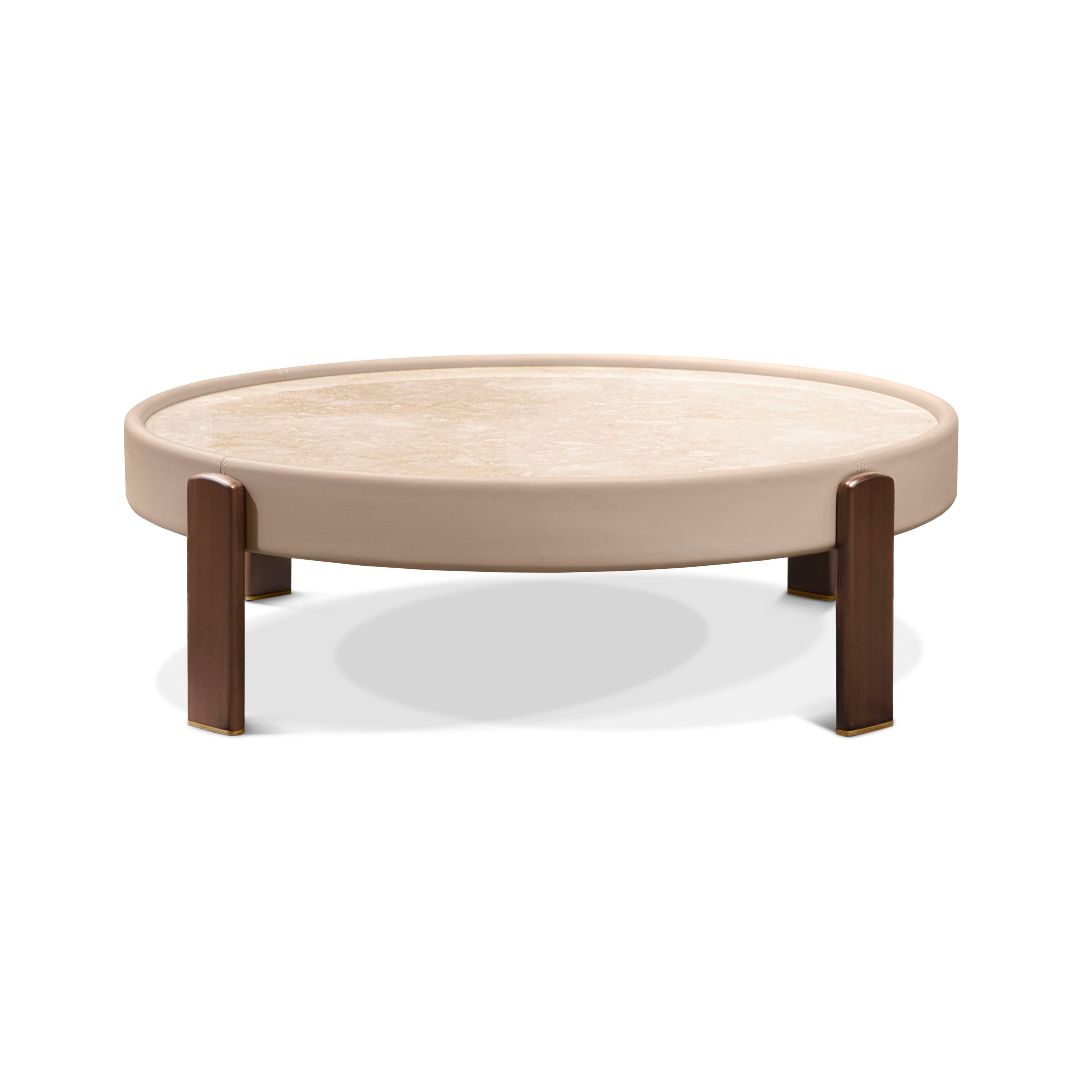 Мраморный низкий круглый журнальный столик Formitalia KEAN ARCH-00044657 - Вид №23