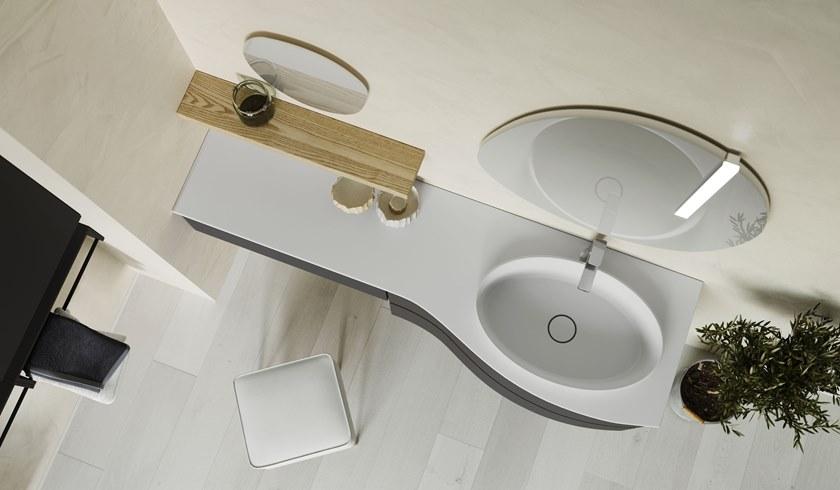 Mobiltesino Подвесная тумба под умывальник с ящиками Incanto sun-id-1403618 - Вид №2