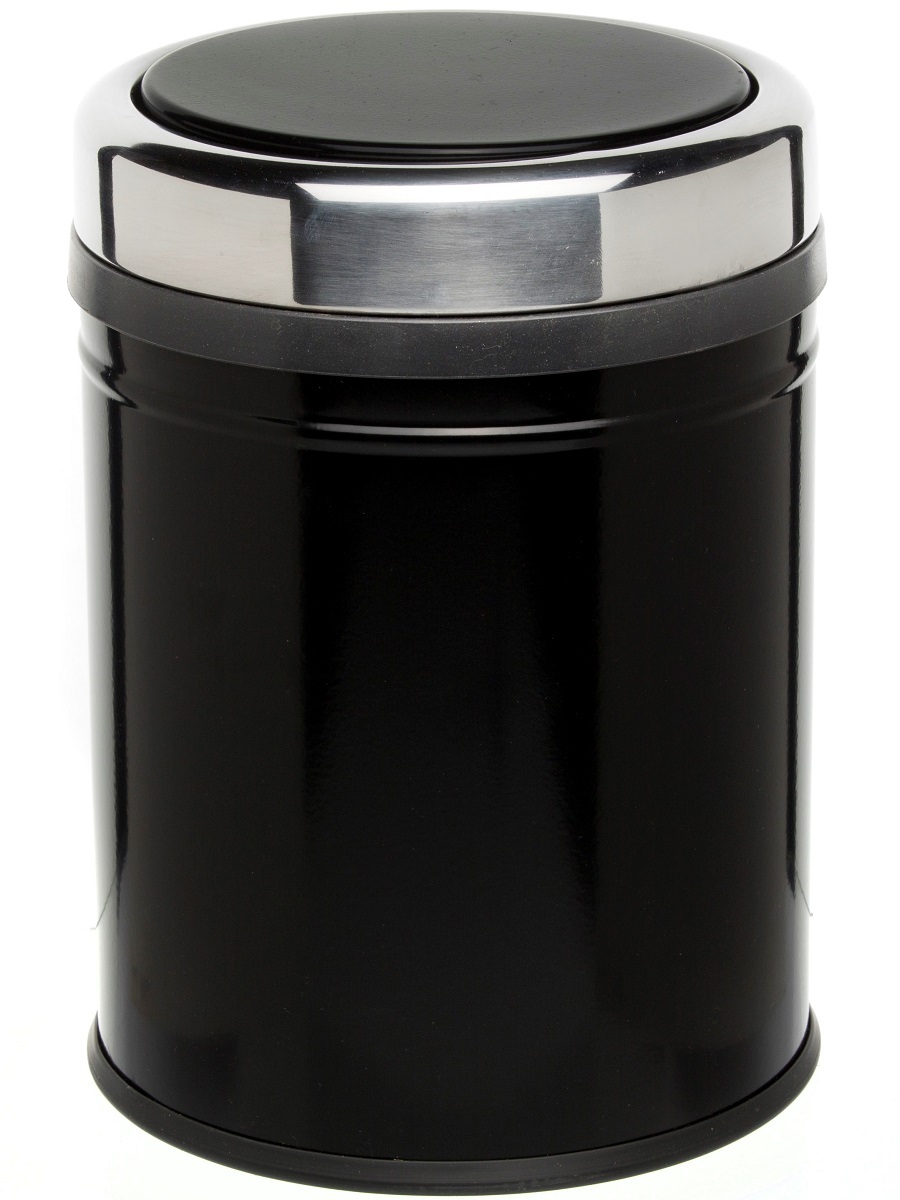 Вёдра с педалью и крышкой Libra 8L Black NAVAKO 11142