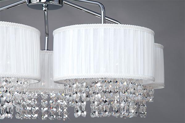 Потолочная люстра Bogates Aphrodite 246/5 Strotskis BOGATES ДИЗАЙНЕРСКИЕ, APHRODITE 183512 Белый  - Вид №2