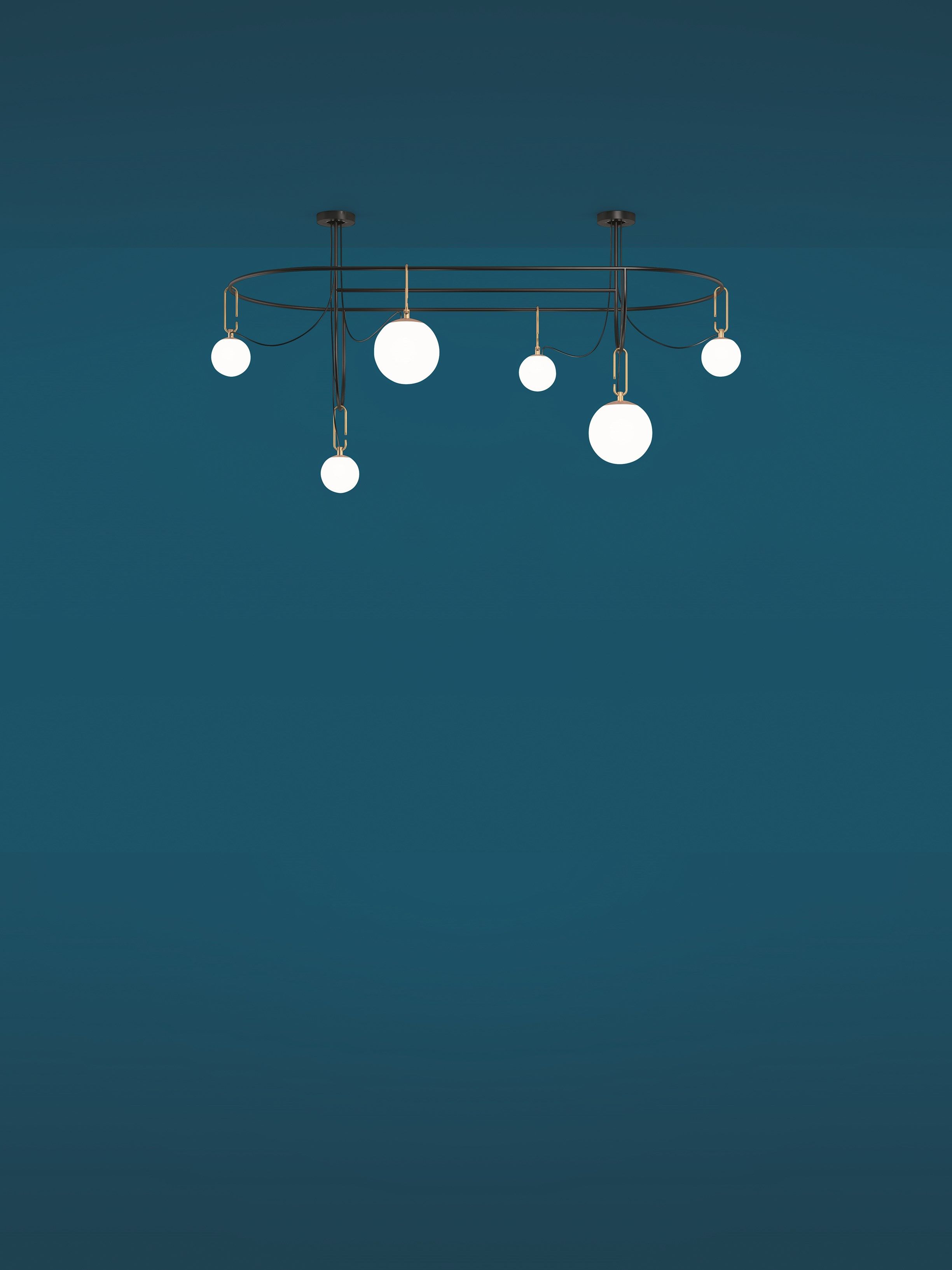 Выдувное стекло светодиодный подвесной светильник Artemide nh ARCH-00003931 - Вид №3
