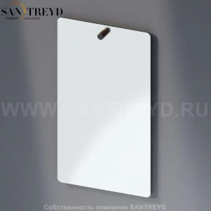 Agape DOT LINE Зеркало с держателем из коричневого дуба ADTL0459.RU