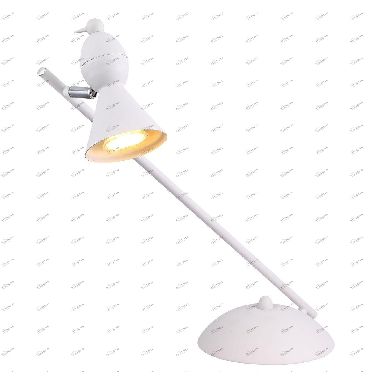 Настольная лампа Arte Lamp Picchio A9229LT-1WH ARTE LAMP ЖИВОТНЫЕ, С ПТИЧКОЙ 110169 Белый 